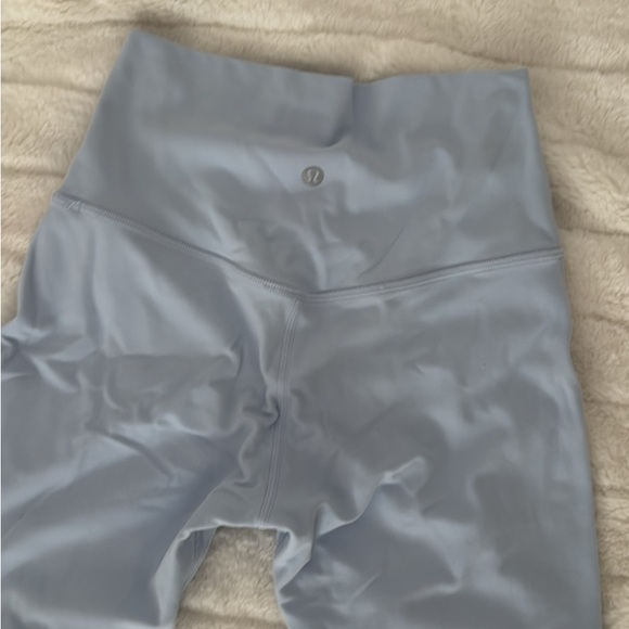 Lululemon Baby Blue Shorts US 4 - Picture 2 of 3